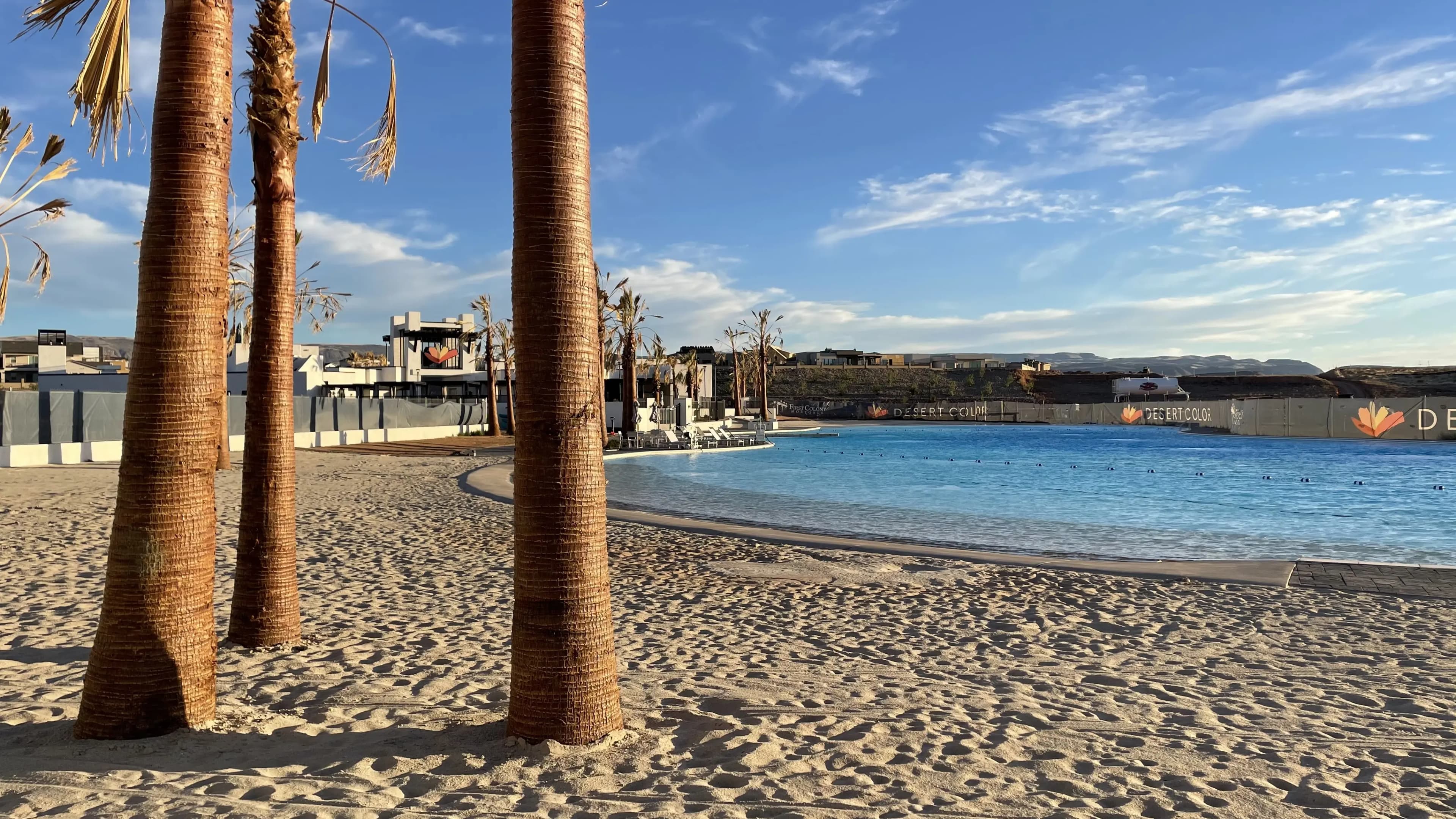 Resort pool and lounge spaces at Desert Color, St. George